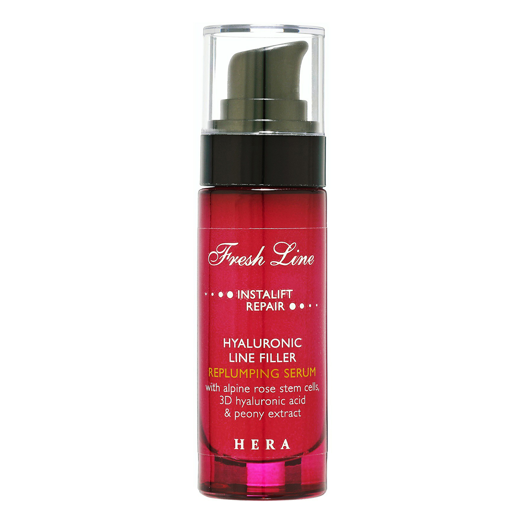 фото Сыворотка-филлер для лица fresh line hera hyaluronic line filler replumping serum, 30 мл