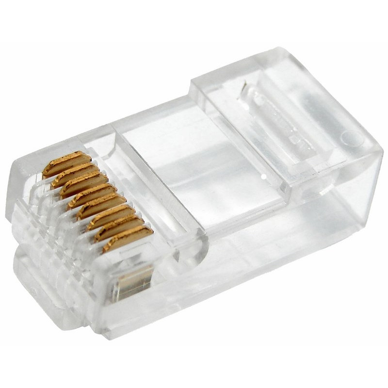 Разъем сетевой Rexant штекер RJ-45 (8P8C) (2 шт.) {06-0081-A2}