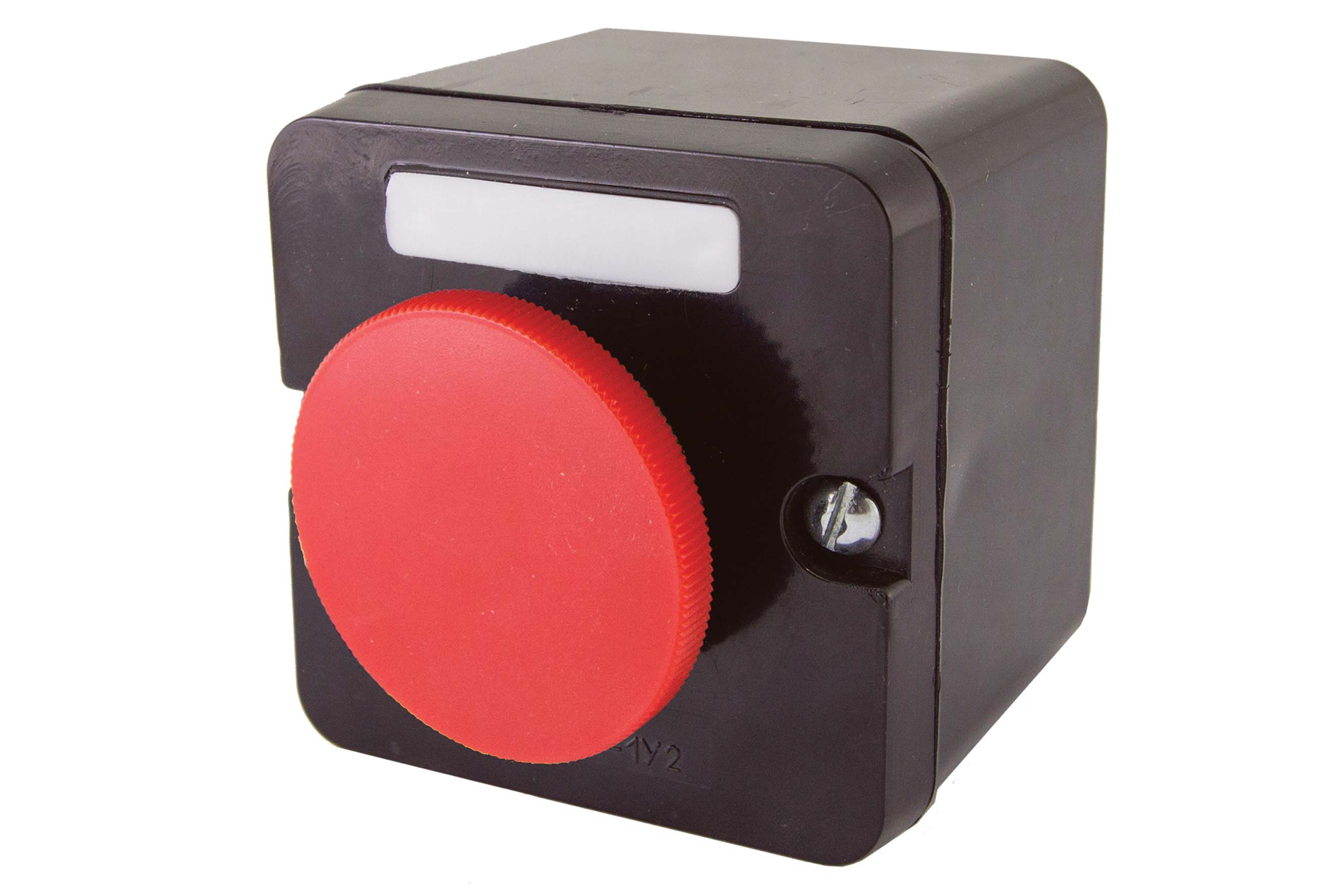 Пост кнопочный ПКЕ 212-1 красный гриб IP40 TDM {SQ0742-0002}