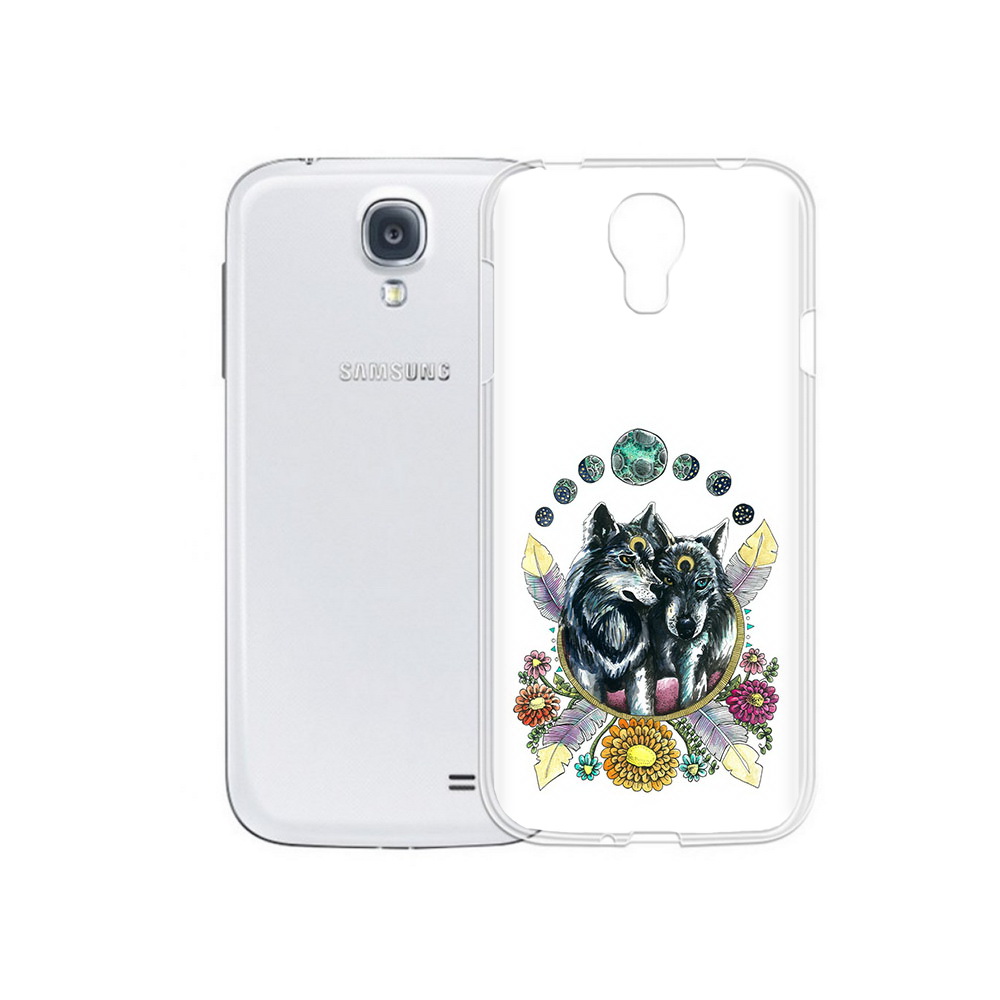 

Чехол MyPads Tocco для Samsung Galaxy S4 красивые волки абстракция (PT41285.571.408), Прозрачный, Tocco