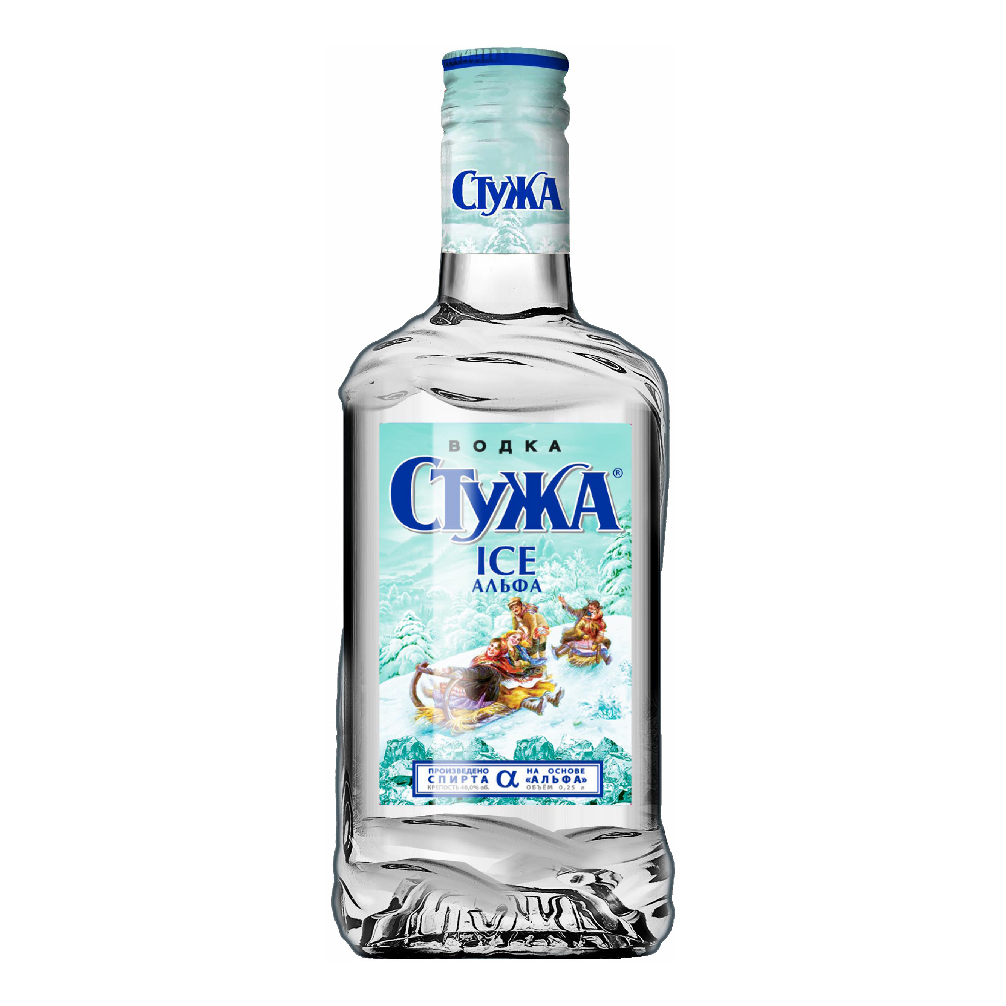 

Водка Стужа Ica Альфа 40% 0,25 л