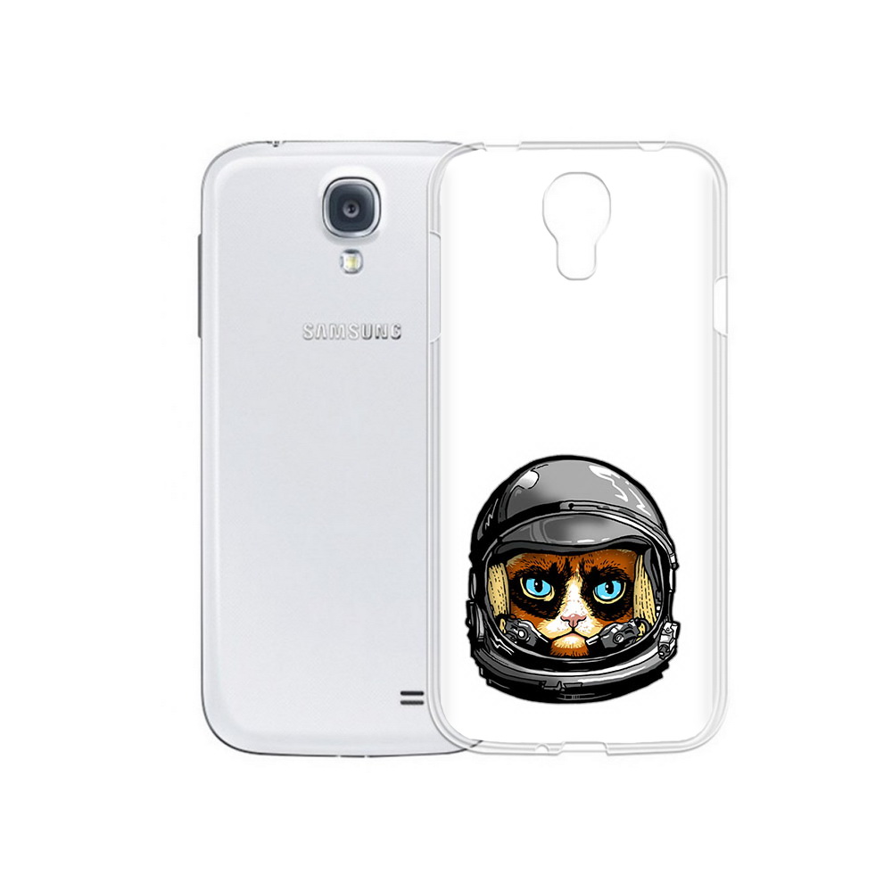 

Чехол MyPads Tocco для Samsung Galaxy S4 кот космонавт (PT41285.571.400), Прозрачный, Tocco