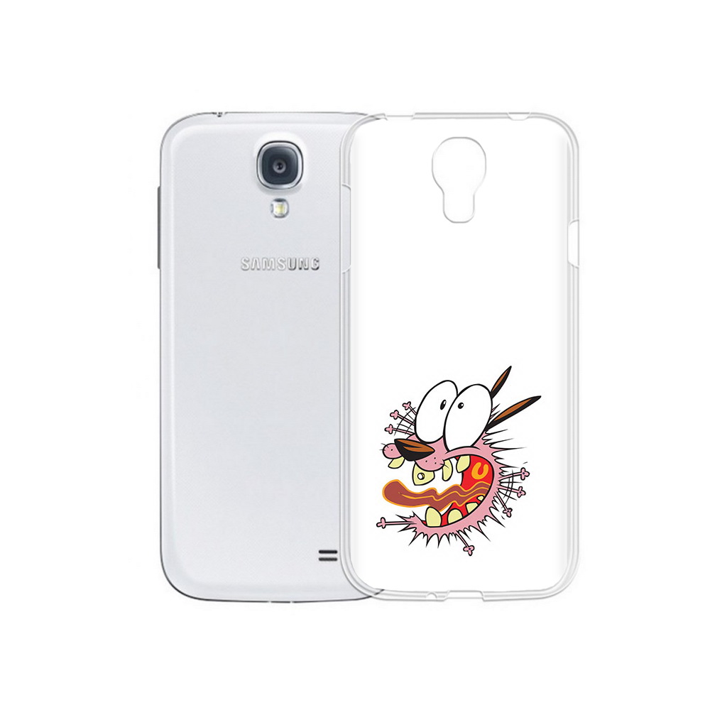 

Чехол MyPads Tocco для Samsung Galaxy S4 испуганный бобик (PT41285.571.381), Прозрачный, Tocco