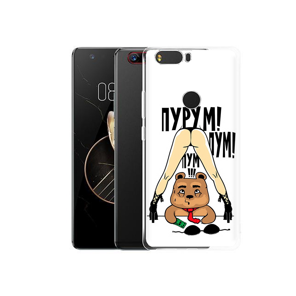 

Чехол MyPads Tocco для ZTE Nubia Z17 Пурум пум пум (PT75244.452.140), Прозрачный, Tocco