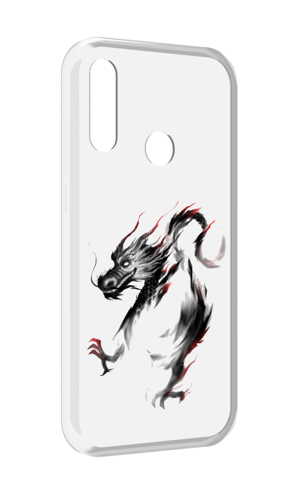 

Чехол MyPads черный дракон для Lenovo Z6 Pro Youth Edition / Z6 Pro Lite, Прозрачный, Tocco