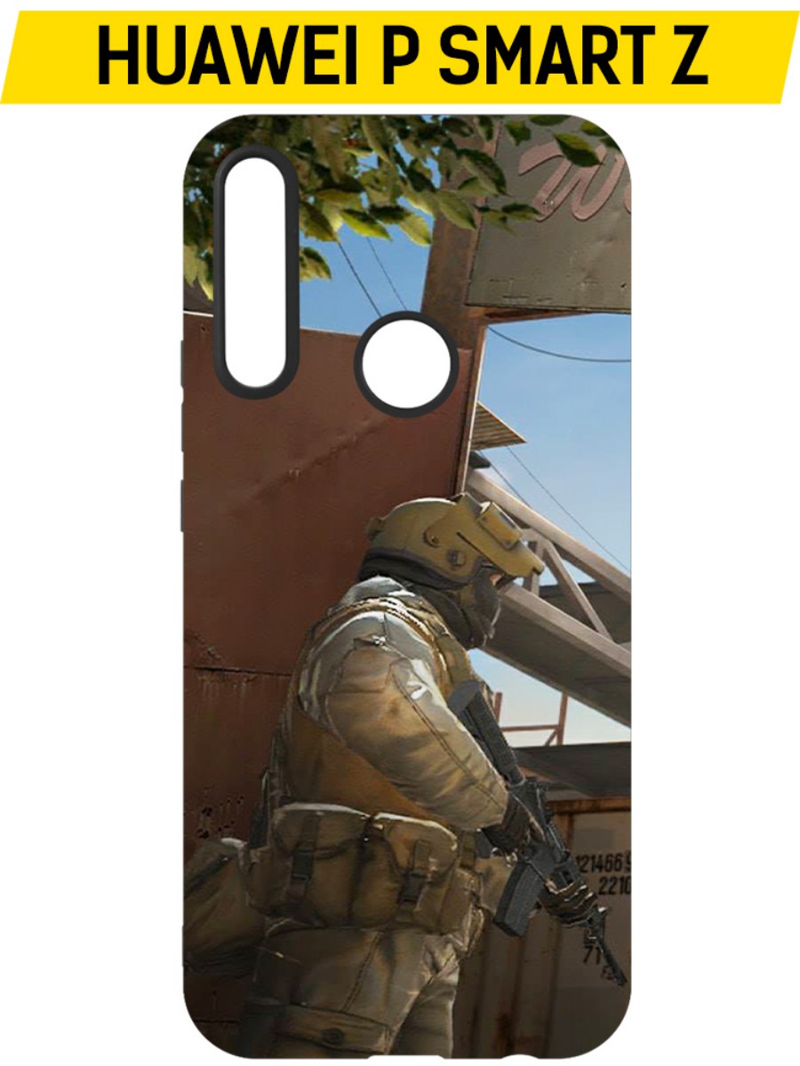 Чехол-накладка Софт Cтандофф 2 (Standoff 2) - Rust для Huawei P Smart Z