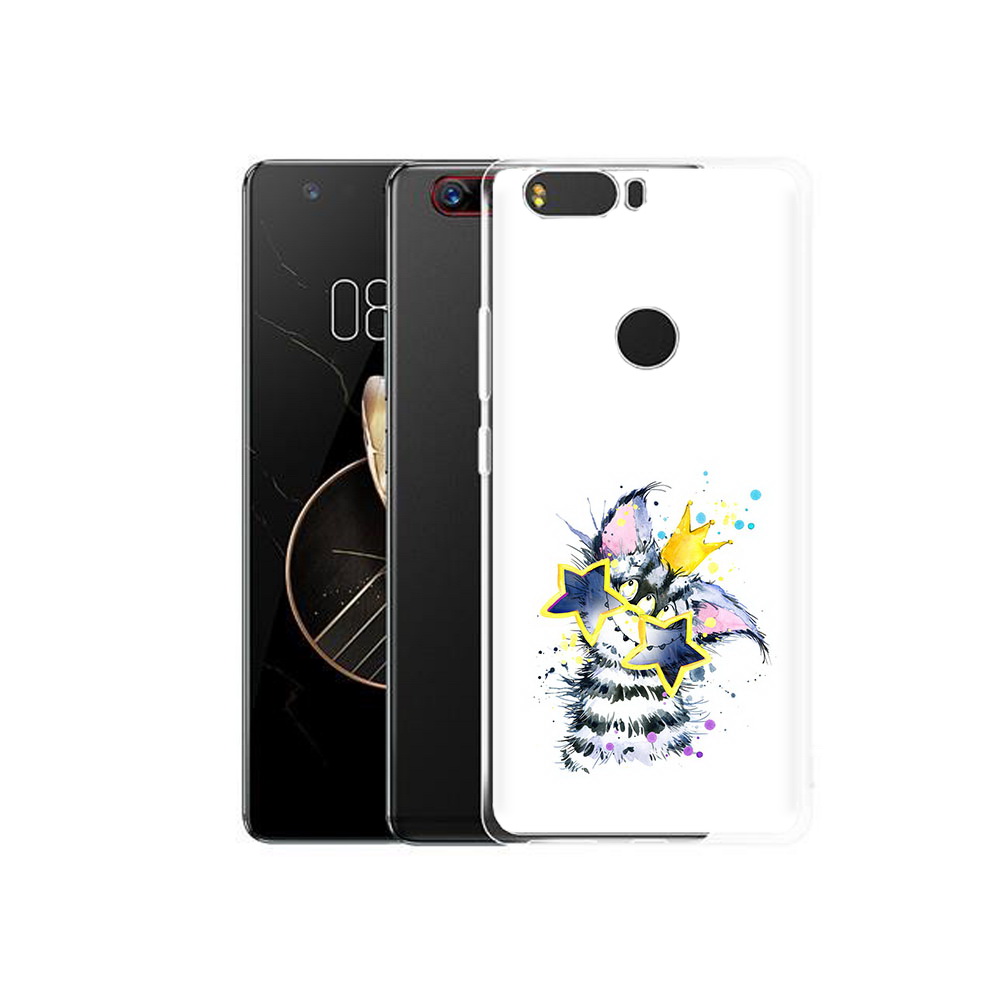 

Чехол MyPads Tocco для ZTE Nubia Z17 Мартовский Нуся (PT75244.452.114), Прозрачный, Tocco
