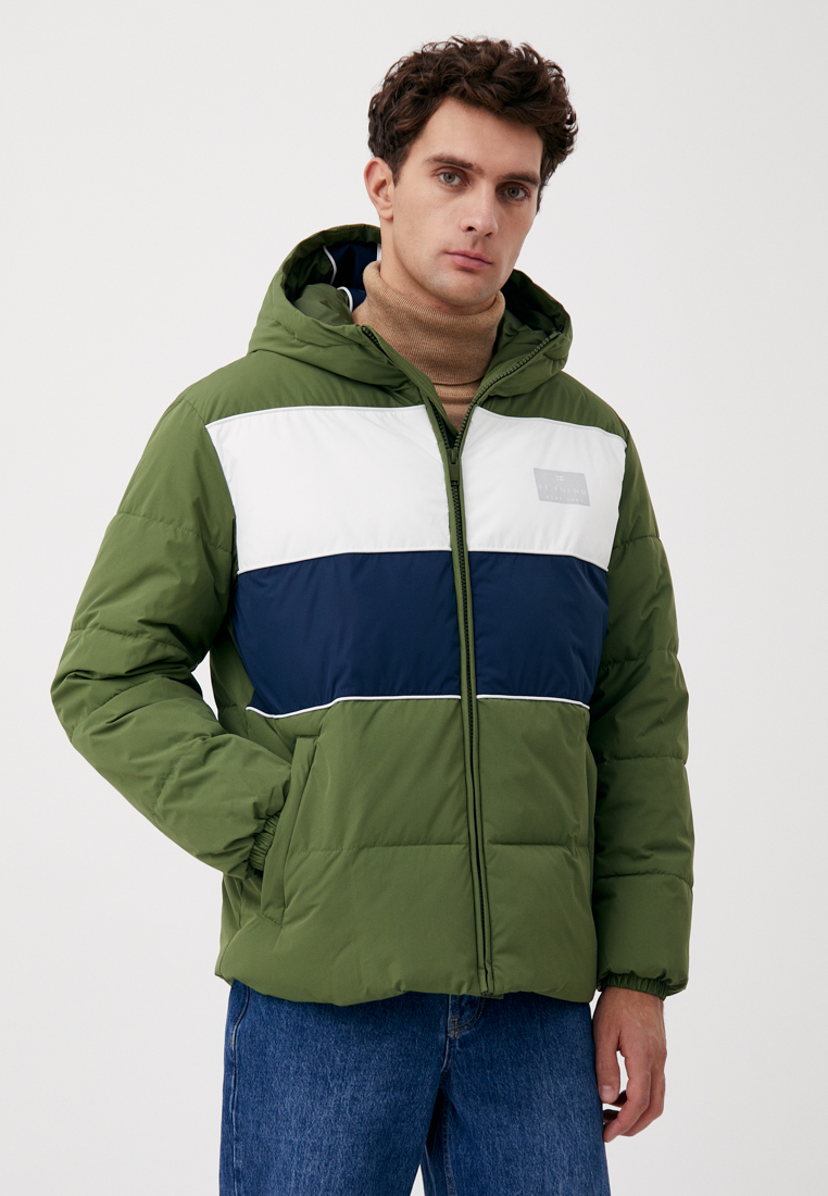 фото Куртка мужская finn flare fab21085 хаки 2xl