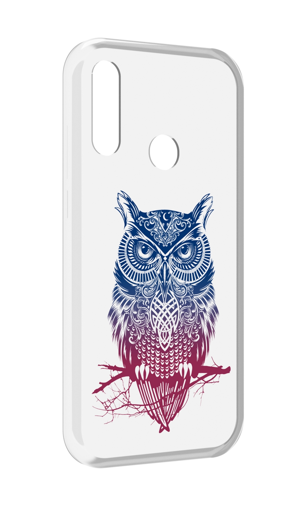 

Чехол MyPads хиппи сова для Lenovo Z6 Pro Youth Edition / Z6 Pro Lite, Прозрачный, Tocco