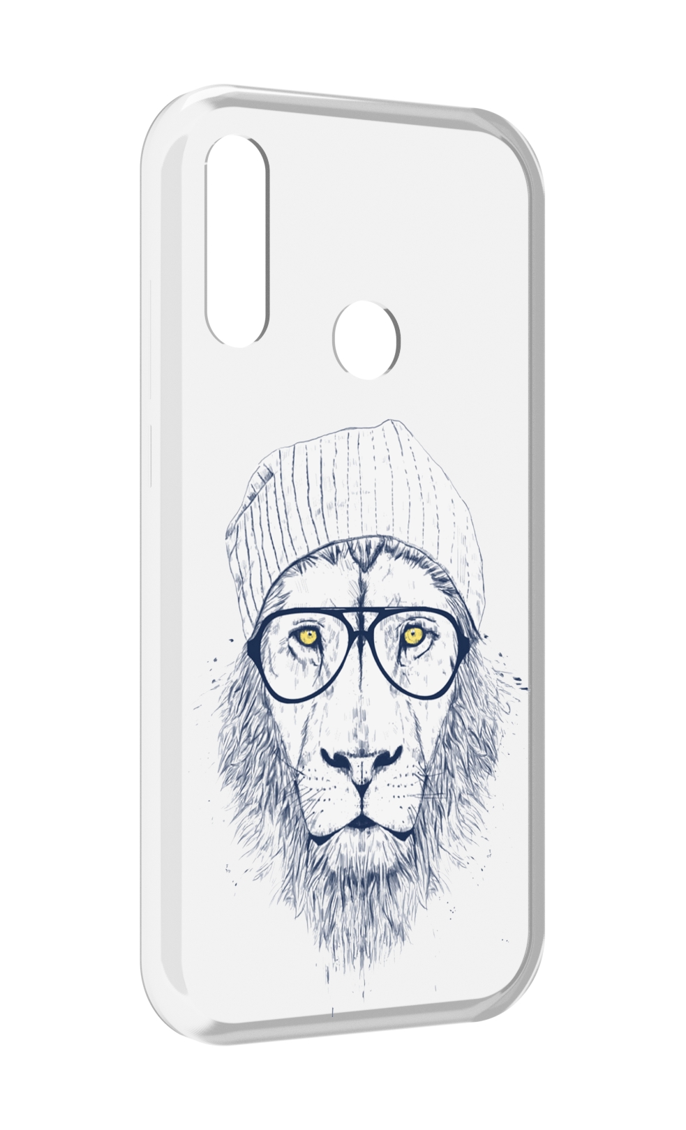 

Чехол MyPads хиппи лев для Lenovo Z6 Pro Youth Edition / Z6 Pro Lite, Прозрачный, Tocco