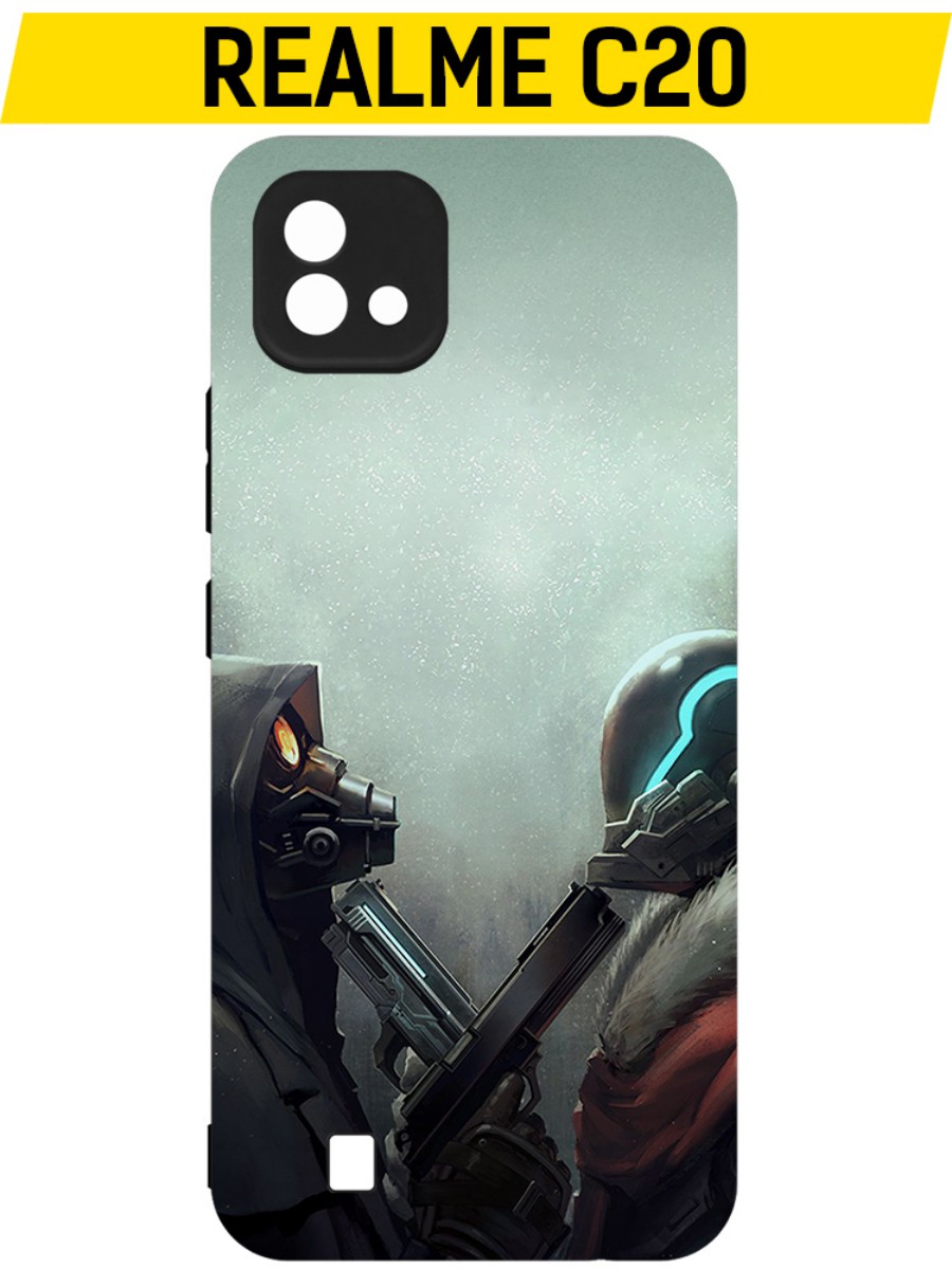 Чехол-накладка Софт Cтандофф 2 (Standoff 2) - Противостояние для Realme C20