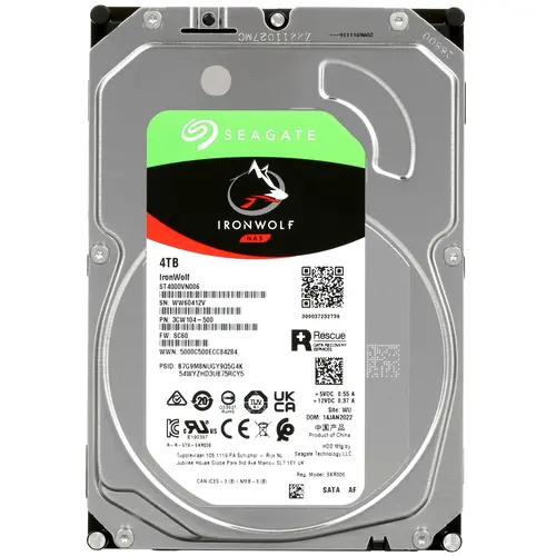 

Жесткий диск Seagate Ironwolf 4 ТБ (ST4000VN006), Ironwolf