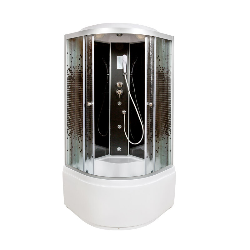 

Душевая кабина Deto L890GM+ELBLACK, L890GM+ELBLACK