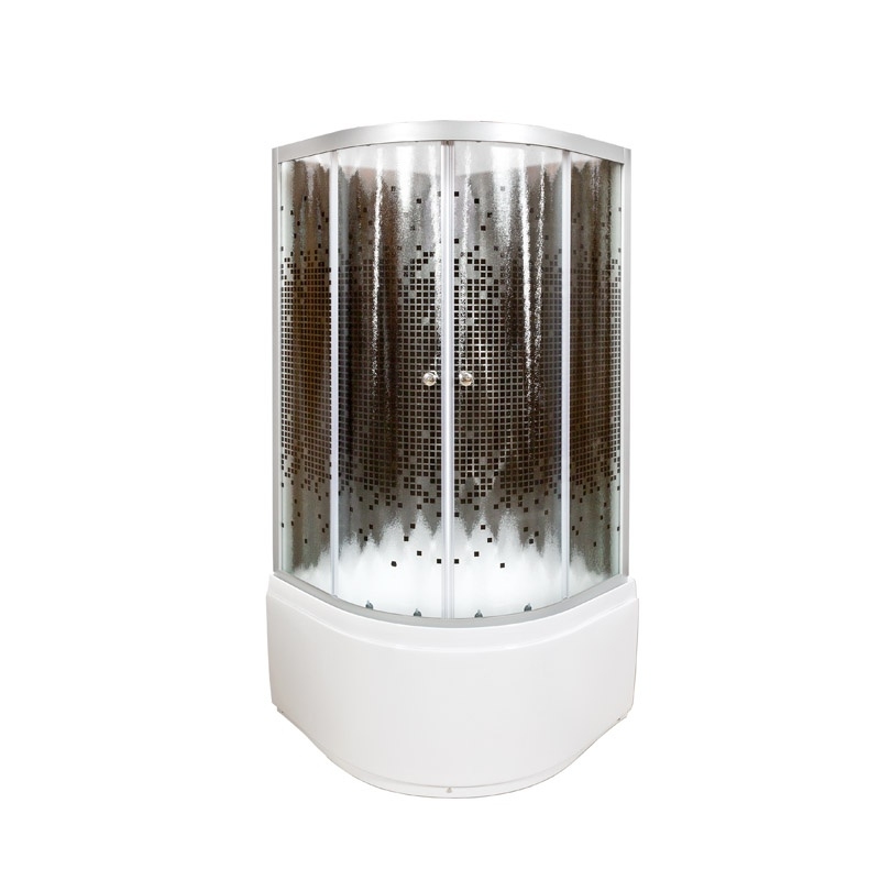 

Душевая кабина Deto L810NGM BLACK, с гидромассажем,100 x 100 x 200 см L810NGMBLACK, L810NGMBLACK