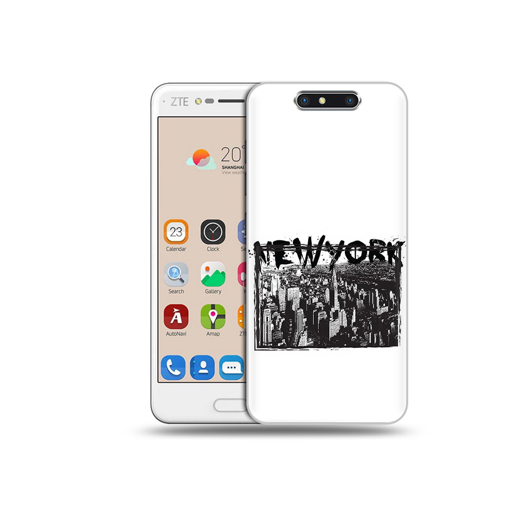 

Чехол MyPads Tocco для ZTE Blade V8 че (PT100217.451.671), Прозрачный, Tocco
