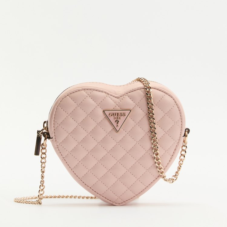 

Сумка женская Guess HWQG9236770 светло-розовая, Розовый, HWQG9236770