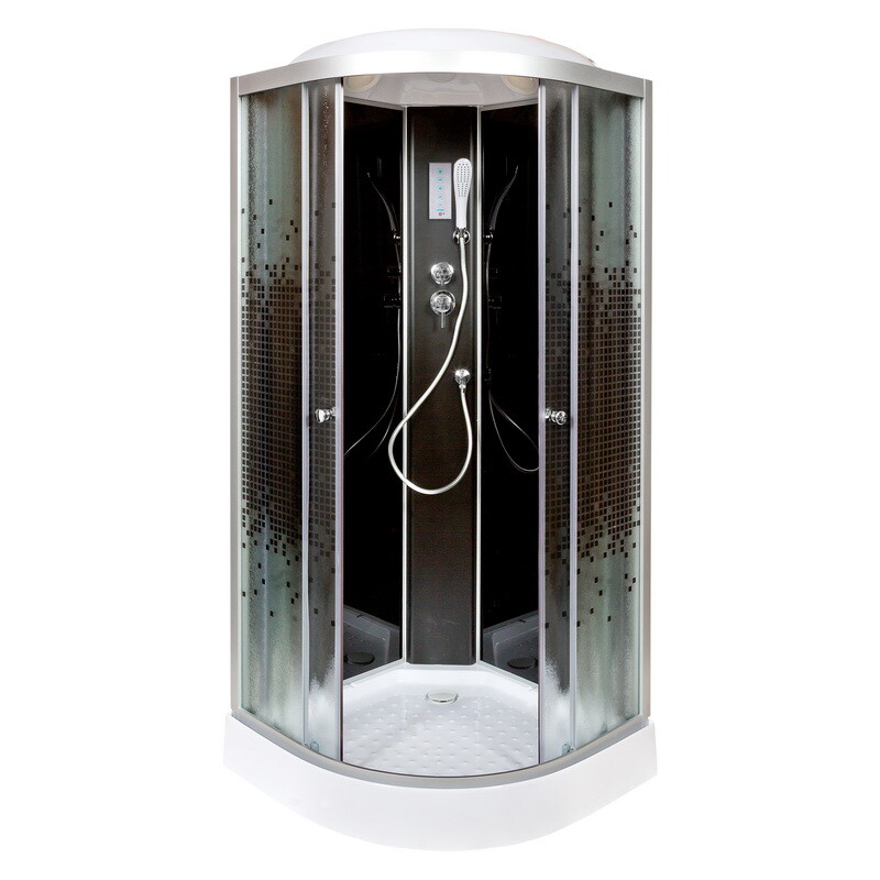 

Душевая кабина Deto L809ELBLACK, L809ELBLACK
