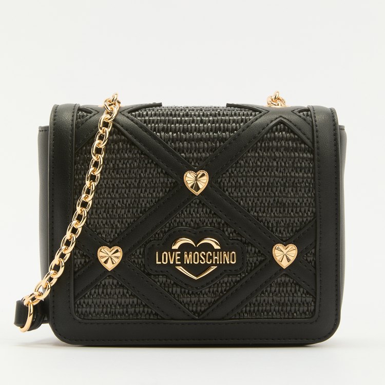 

Сумка женская Love Moschino JC4310PP SS24 черная, Черный, JC4310PP SS24