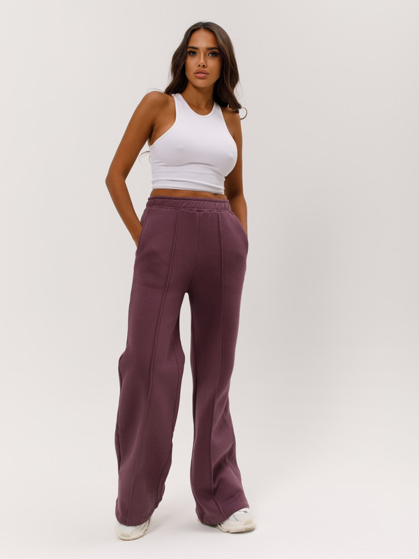 

Спортивные брюки женские Little Secret uz200276 бордовые L, Бордовый, uz200276
