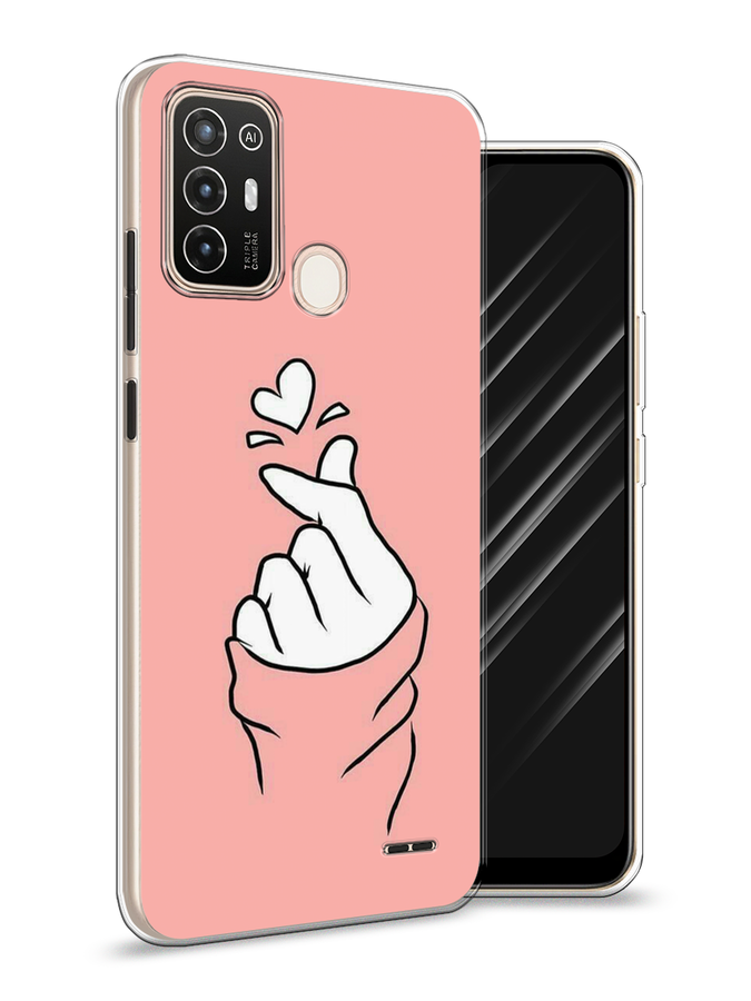 

Чехол Awog на ZTE Blade A52 / ЗТЕ Блэйд A52 "Любовь-щелк", Разноцветный, 136250-7