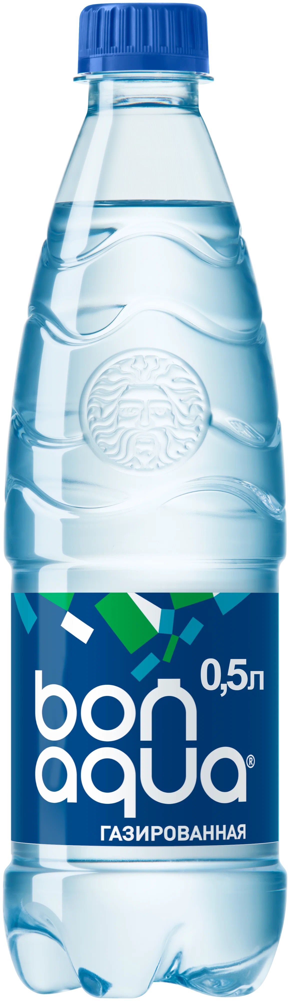 Вода питьевая Bona Aqua газированная 0,5 л