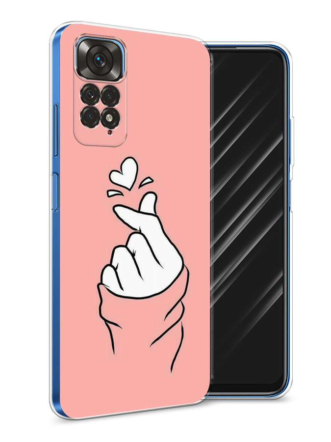 

Чехол Awog на Xiaomi Redmi Note 11 4G Global/Redmi Note 11S "Любовь-щелк", Разноцветный, 313850-7