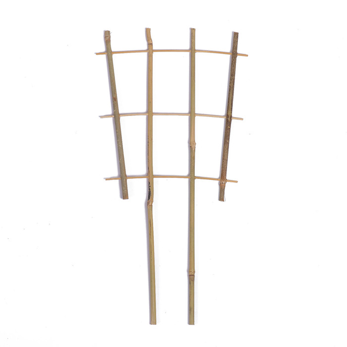 

Шпалера, 45 × 23 × 1 см, бамбук, «Тройная», Greengo