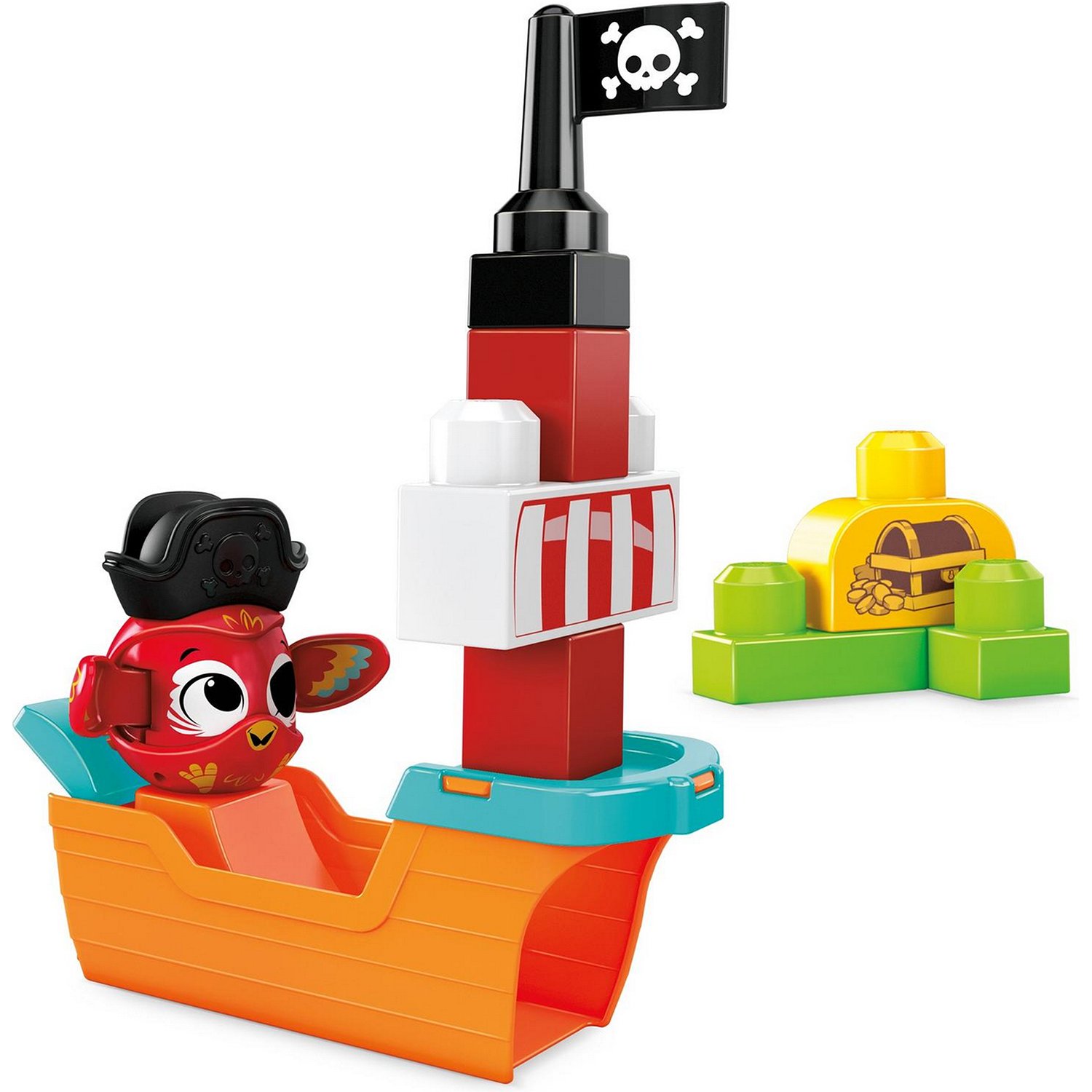 фото Конструктор mattel mega bloks grv34 мега блокс прятки с пиратами mega blocks