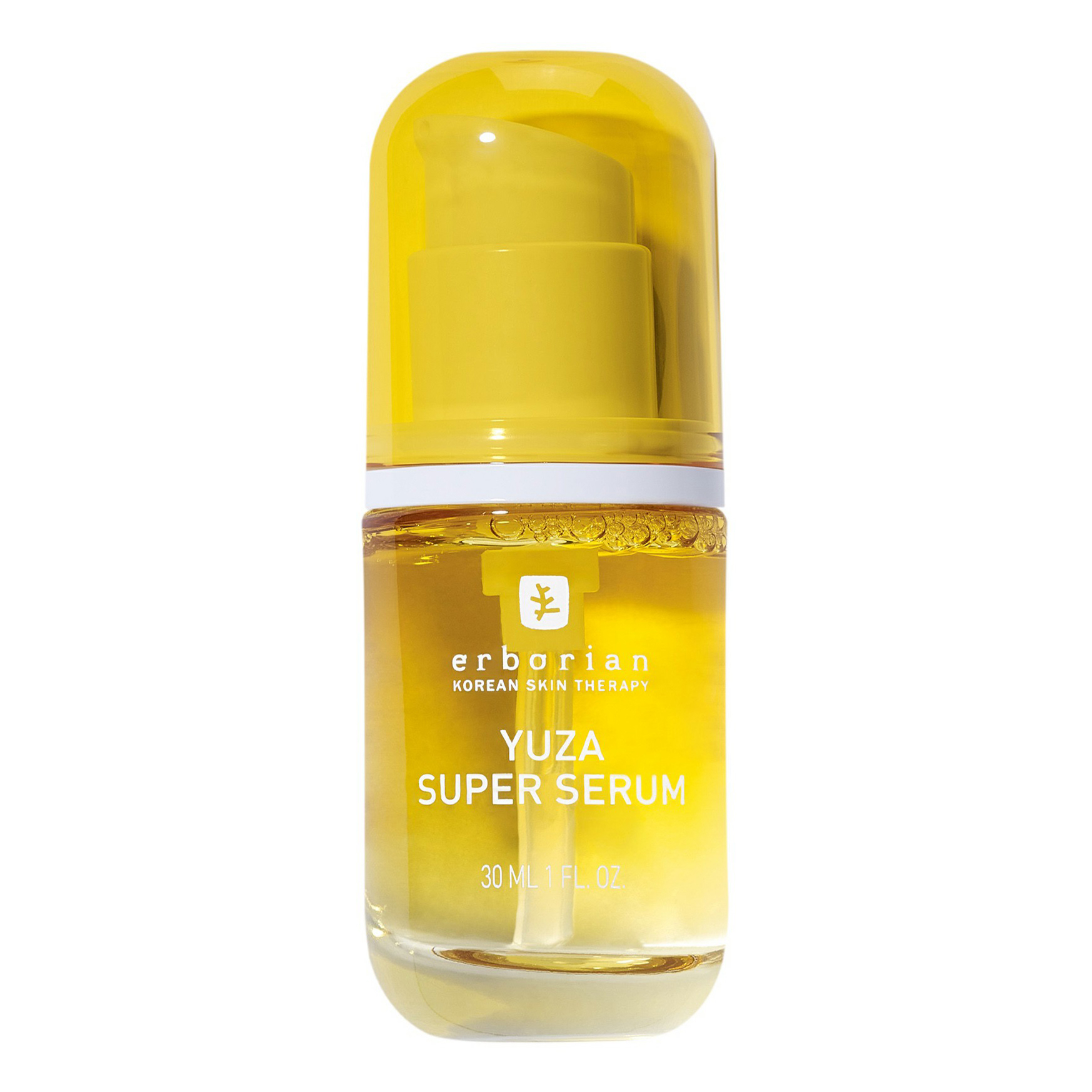 фото Сыворотка для лица erborian yuza super serum питательная, с витамином c, 30 мл