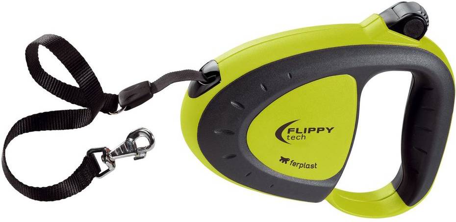 

Поводок-рулетка Ferplast, 3 м, зеленый, Flippy Tech