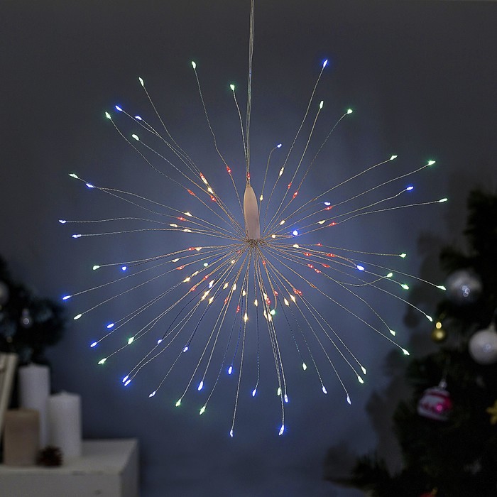 

Световая фигура Luazon Lighting Салют 4357018 разноцветный/RGB, Салют
