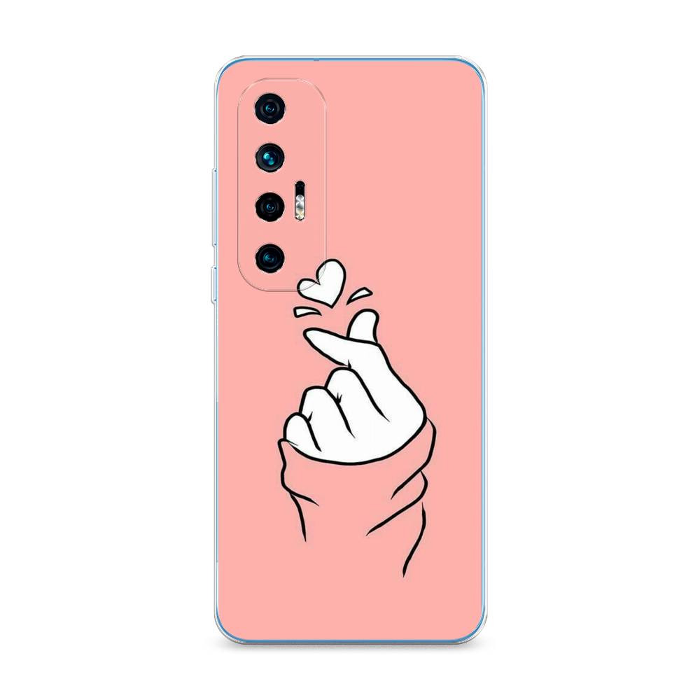 

Чехол Awog на Xiaomi Mi 10S "Любовь-щелк", Разноцветный, 310550-7