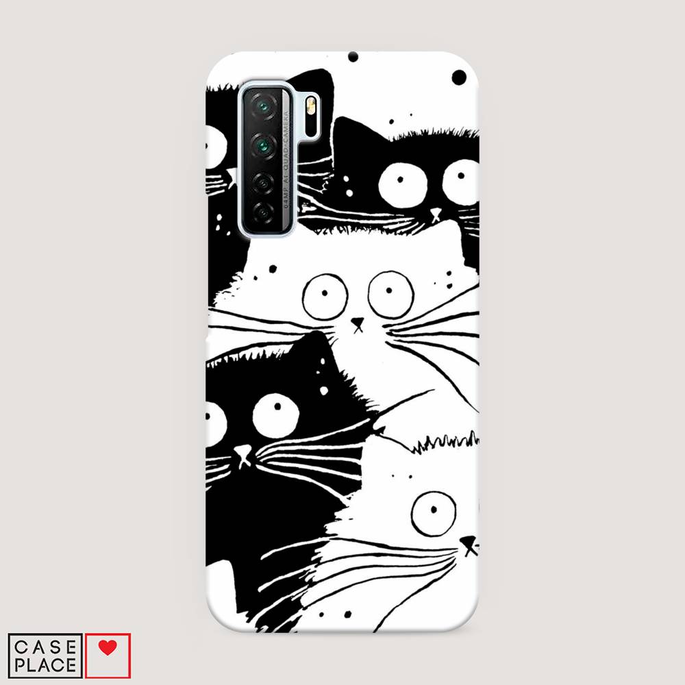 

Чехол Awog "Коты черно-белые" для Huawei P40 lite 5G, 6103020-1