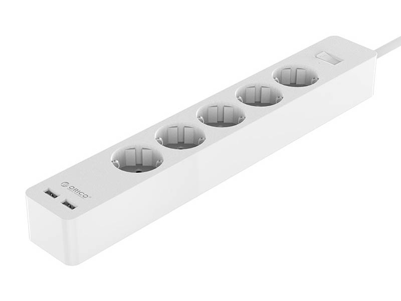 

Удлиннитель Orico GPC-5A2U-WH 5-Ports White, GPC-5A2U-WH