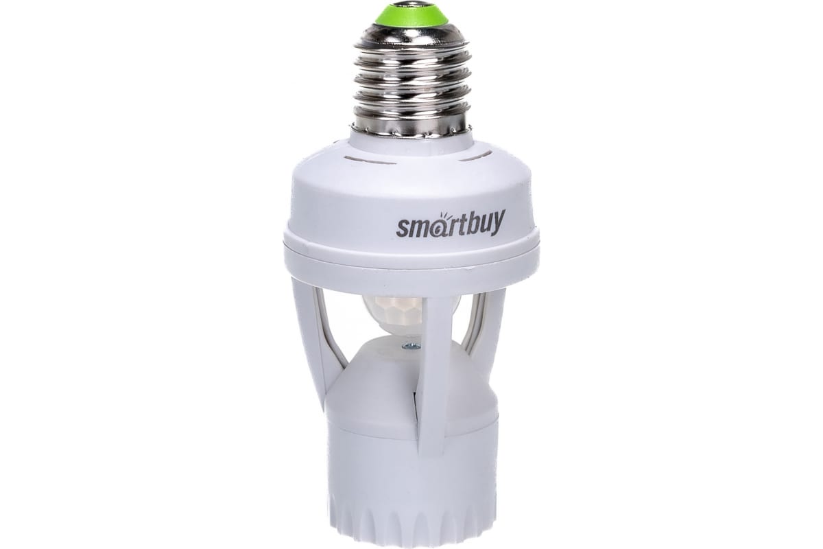 

Инфракрасный датчик движения Smart Buy sbl-ms-010 в патрон E27 60Вт, до 6м