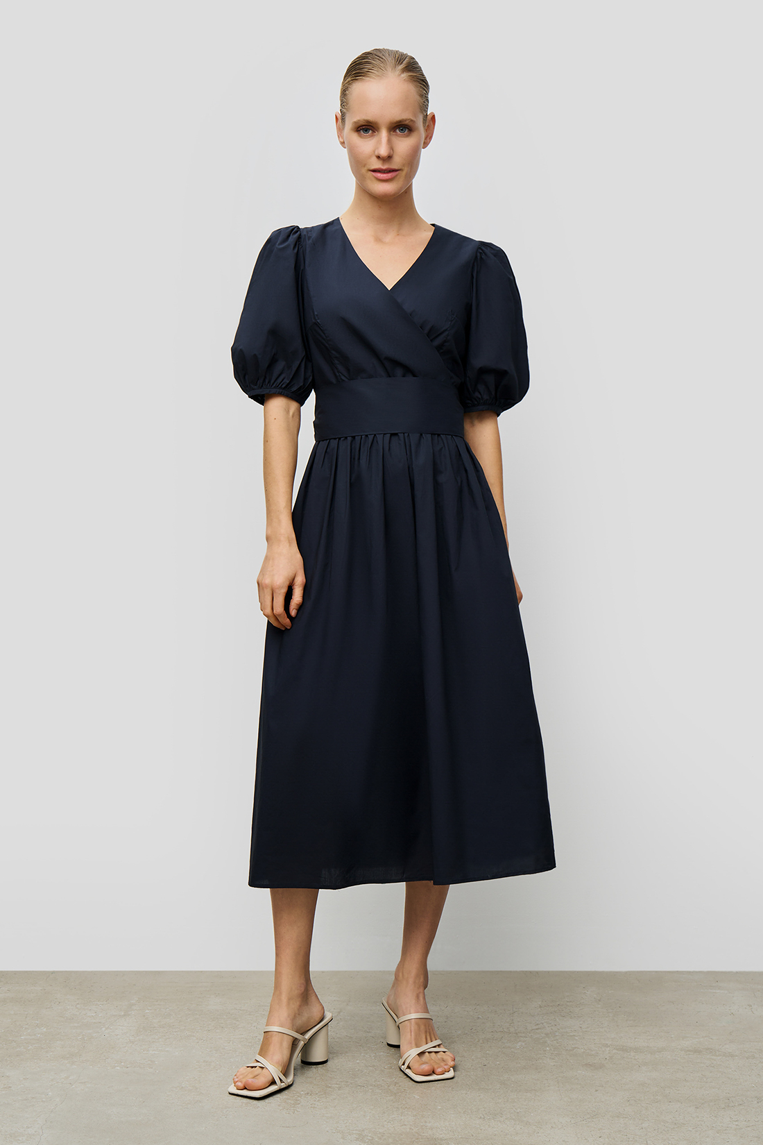 Платье женское Baon B4523021 синее XS