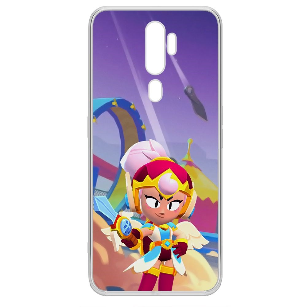 

Чехол-накладка Brawl Stars-Валькирия Джанет для Oppo A5 (2020), Прозрачный