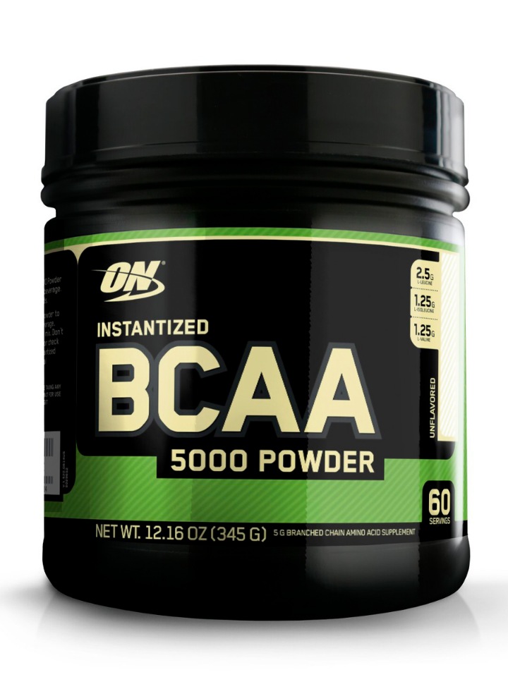 Optimum Nutrition Instantized BCAA 5000 Powder 345 г, unflavored