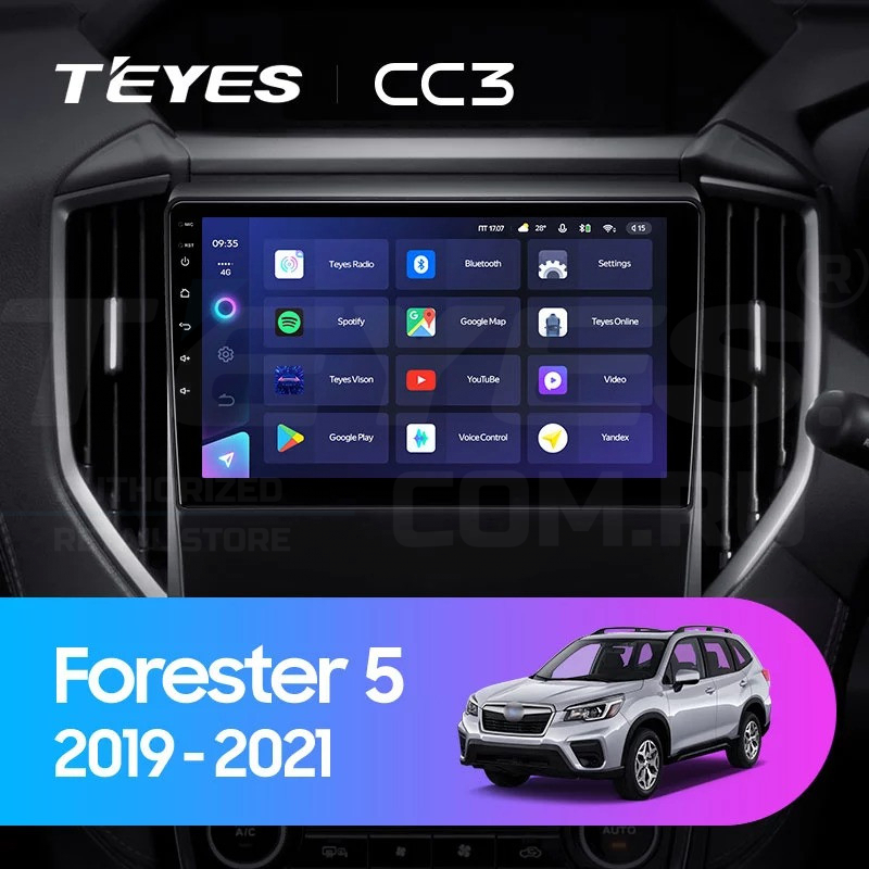 

Штатная магнитола Teyes CC3 4/32 Subaru Forester 5 (2018-2023), CC3