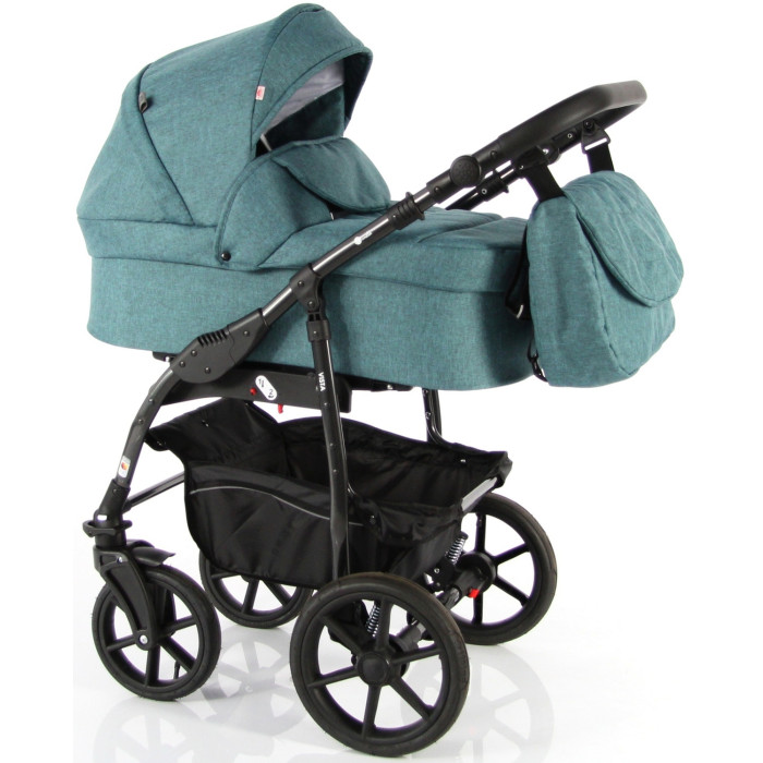 Коляска SevillaBaby Vista 2 в 1 Изумрудный меланж