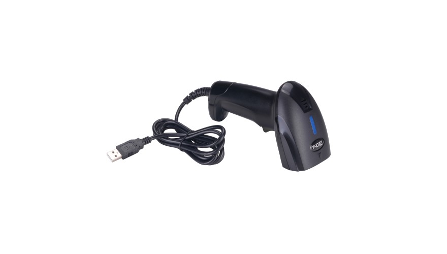 

Проводной сканер штрих-кодов YHDAA 2D Wired Barcode Scanner YHD-1100D Black, YHD-1100D Black