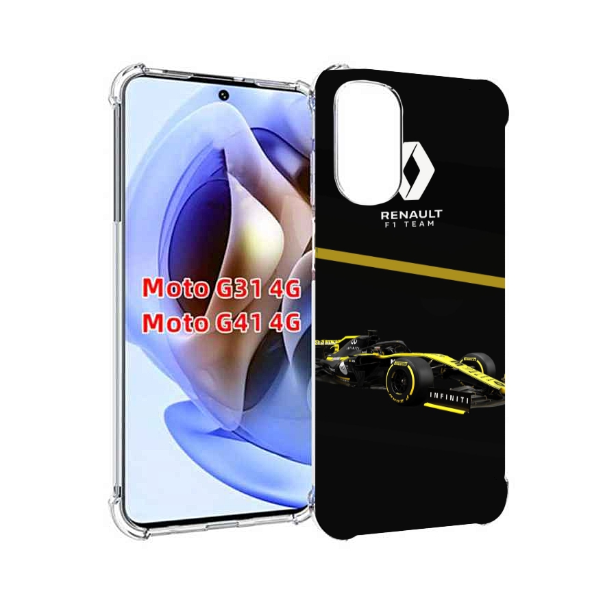

Чехол Mypads Renault 2 Для Motorola Moto G31 4G/G41 4G, Прозрачный, Tocco