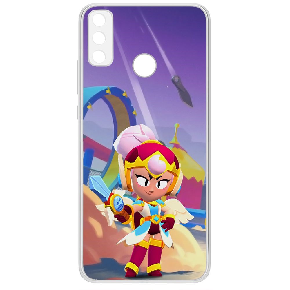 

Чехол-накладка Brawl Stars-Валькирия Джанет для Huawei Y8S, Прозрачный
