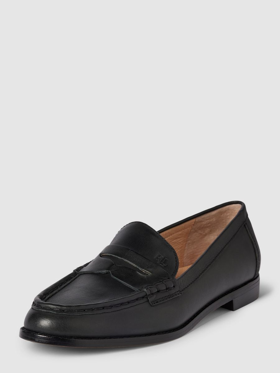 

Лоферы женские Ralph Lauren 802875318 черные 36 EU, Черный, 802875318