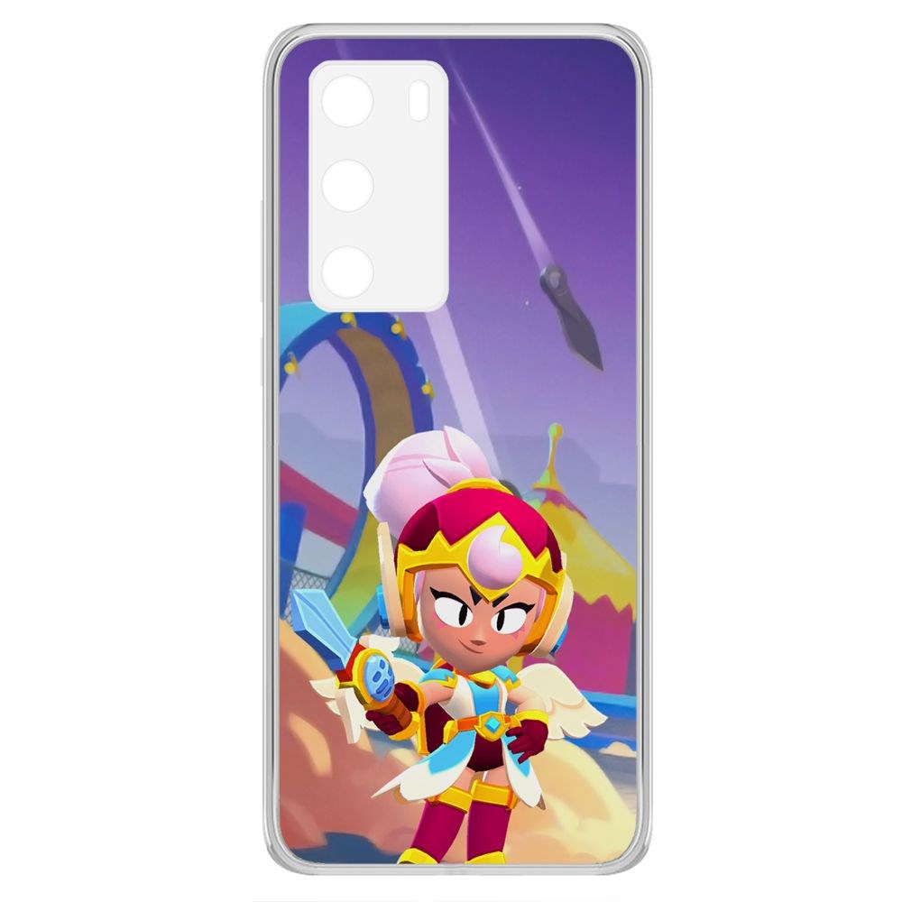 

Чехол-накладка Brawl Stars-Валькирия Джанет для Huawei P40