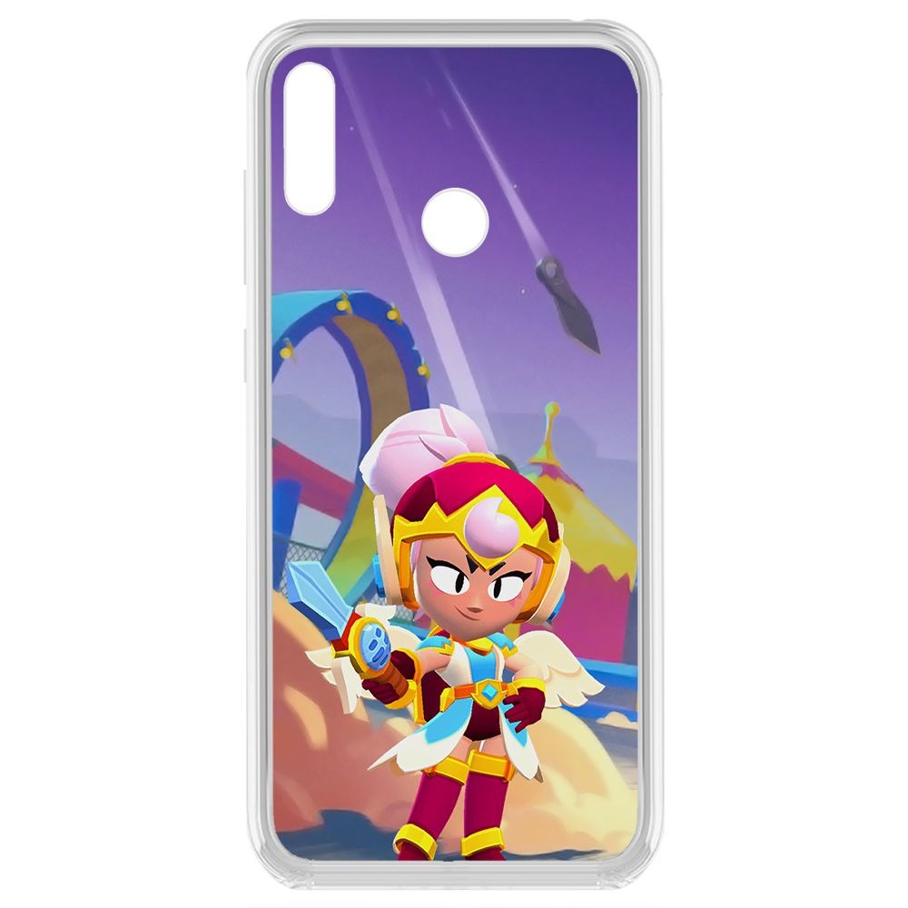 

Чехол-накладка Brawl Stars-Валькирия Джанет для Huawei Y7 (2019), Прозрачный