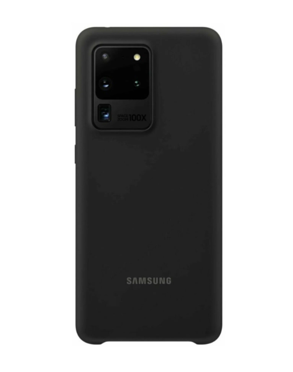 

Чехол-накладка No name Silicone Cover для смартфона Samsung Galaxy S20 Ultra , Силикон, Bl
