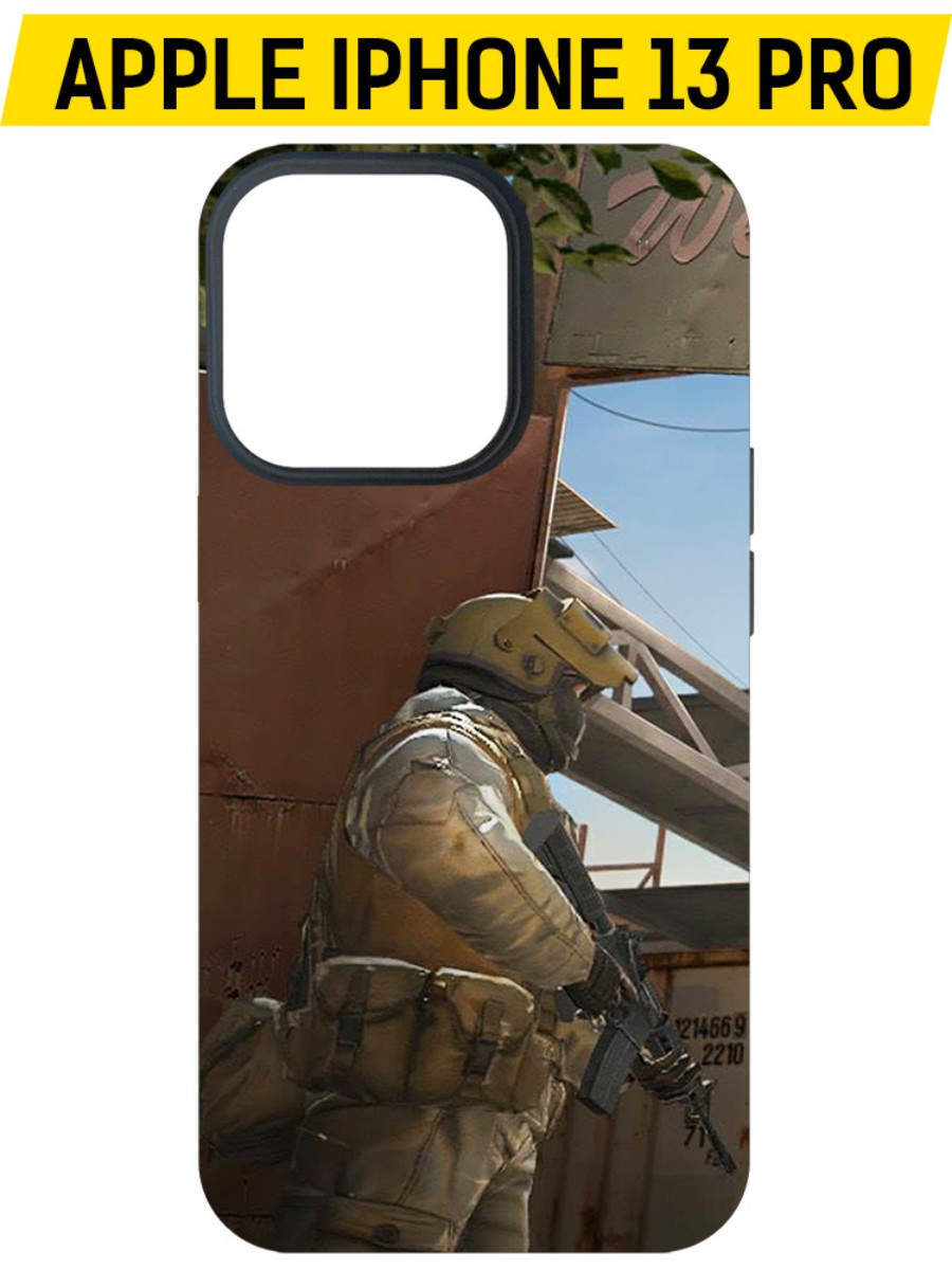 Чехол-накладка Софт Cтандофф 2 (Standoff 2) - Rust для iPhone 13 Pro