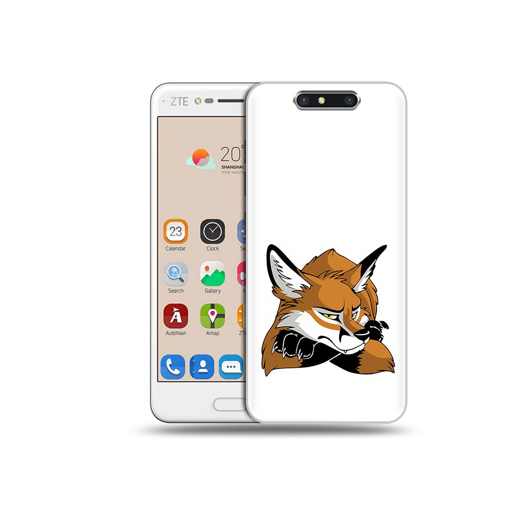 

Чехол MyPads Tocco для ZTE Blade V8 фокс (PT100217.451.660), Прозрачный, Tocco