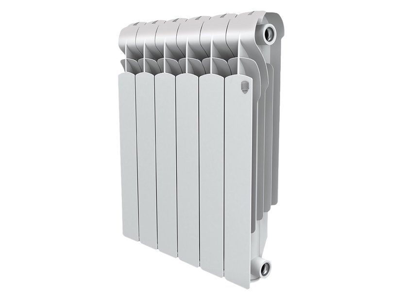 Алюминиевый радиатор Royal Thermo Indigo 500 4 секции белый радиатор алюминиевый lammin premium 80 500 4 секции